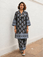 Swades sable cotton co-ord set