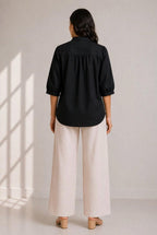 Drona stout embroidery cotton shirt