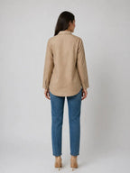 Drona Tuscan embroidery cotton shirt