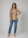 Drona Tuscan embroidery cotton shirt