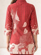 Akshara canta printed Cotton co-ord set