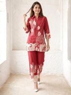 Akshara canta printed Cotton co-ord set