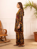 Karen russet printed Co-ord set