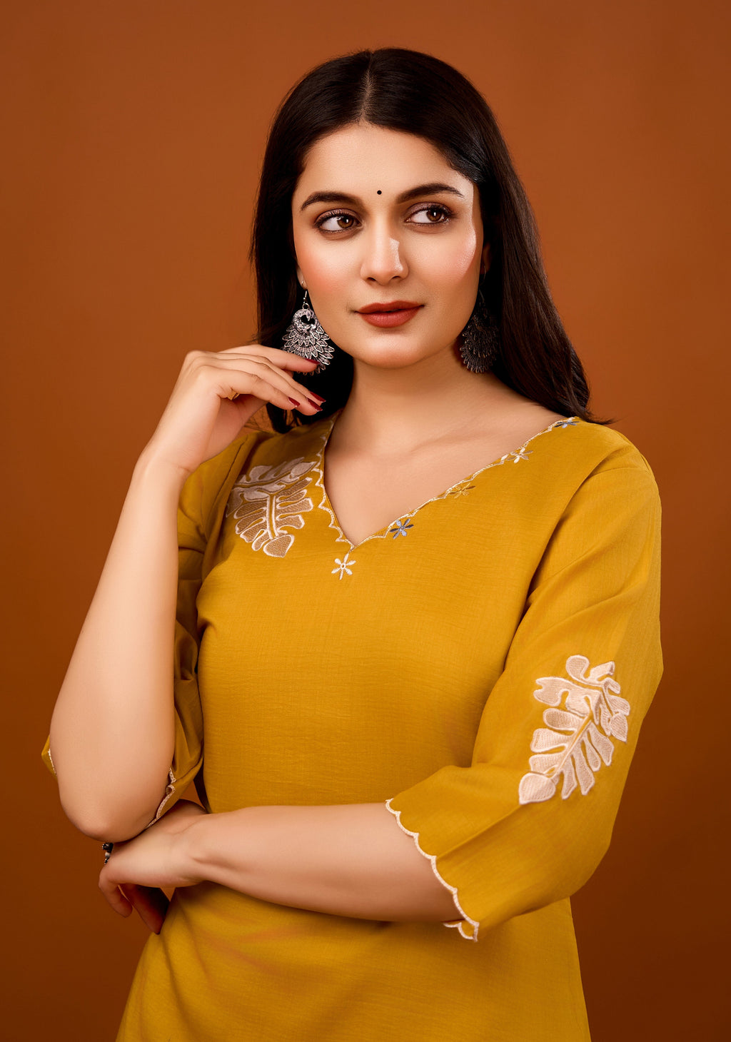 Nivedita Amber Embrodiered Co-ord Set