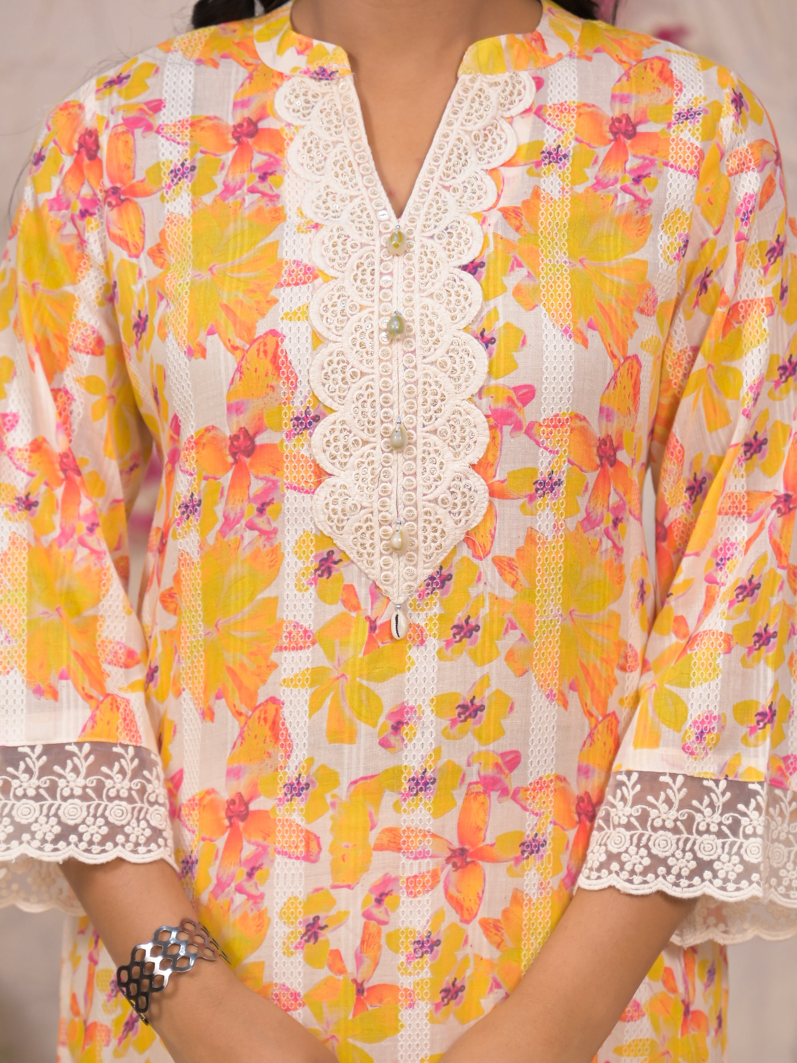 Rajhans Amber Cotton Kurta pant Set