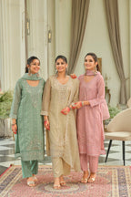 Adab caramel full work suit set