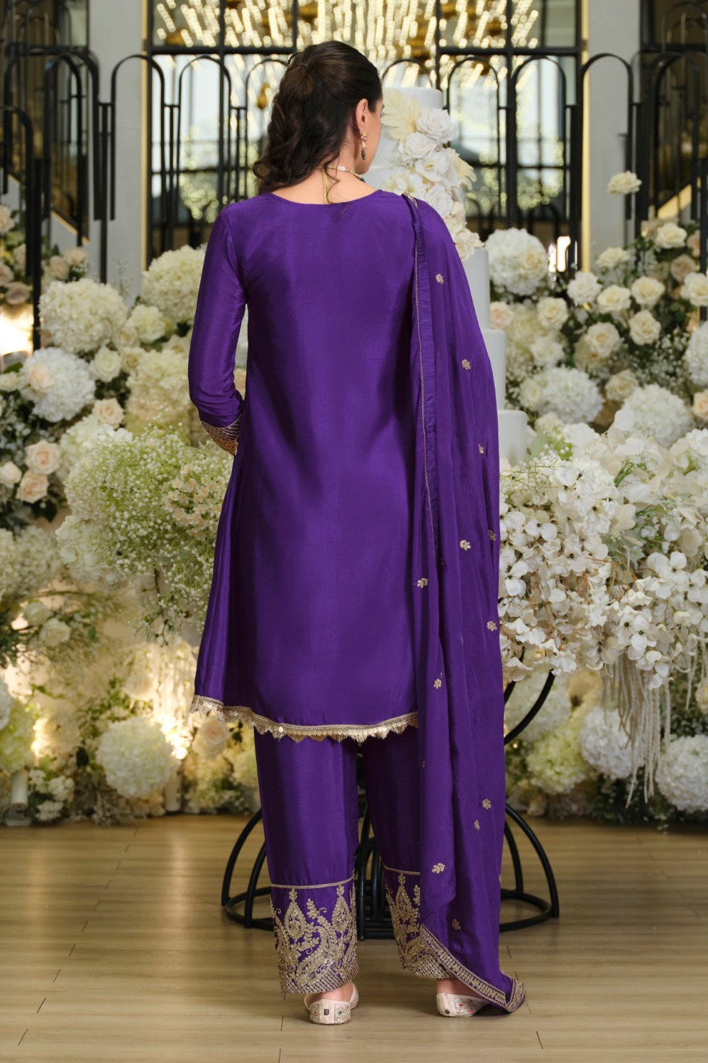 Areesa thistle full work heavy suit set