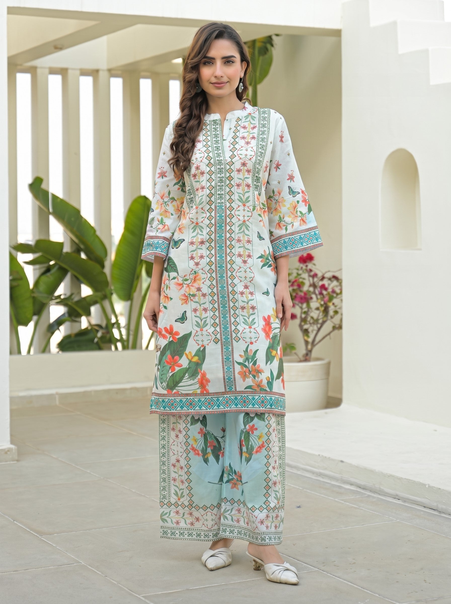 Dagdai pine cotton co-ord set