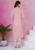 Tanvi Pearl Cotton Suit Set
