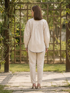 Wespret Atrium Embroidery Cotton Co-Ord Set