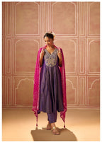 Shireen Iris Full Work Premium Heavy Suit Set