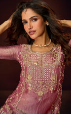 Haniya Rose Full Work Suit Set