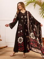 Karen Onyx cotton suit set