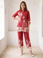 Akshara canta printed Cotton co-ord set