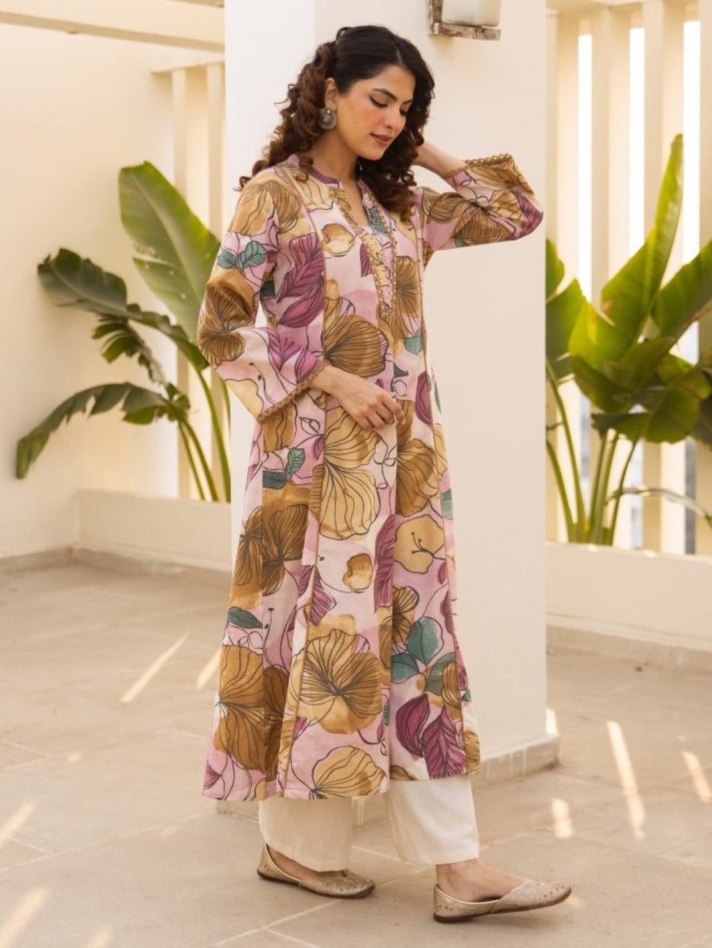 Karen willow cotton kurta pant set