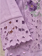 Anuja Orchid Embroidered Co-ord Set
