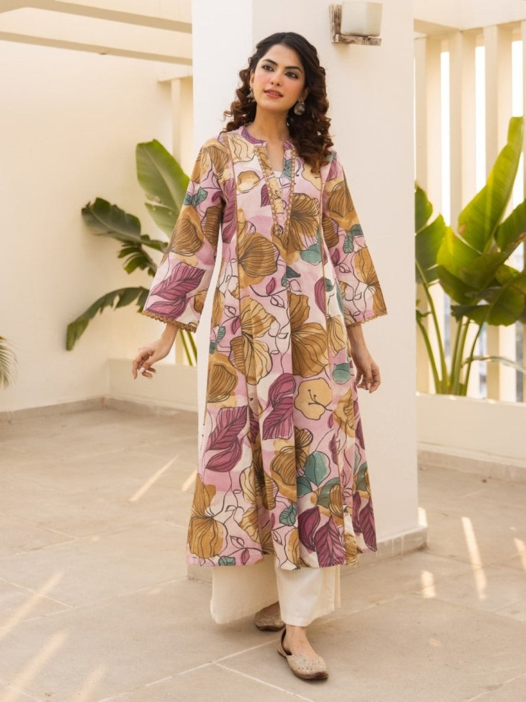 Karen willow cotton kurta pant set