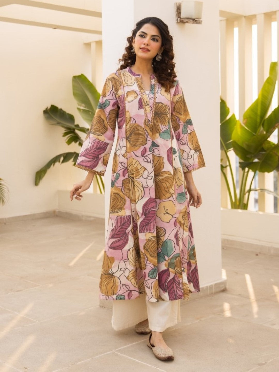 Karen willow cotton kurta pant set