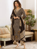 Kamli Sable Cotton Suit Set