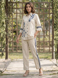 Ridhika parch embroidery cotton co-ord set